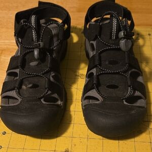 Keen Black and Gray Sandals